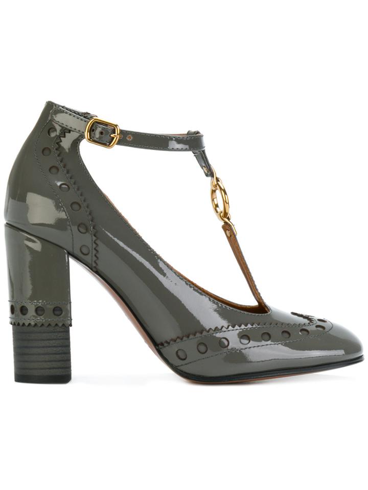 Chloé Perry Pumps - Grey