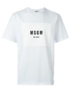 Msgm Print Logo T-shirt