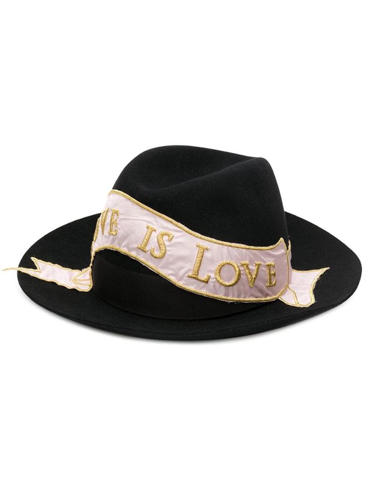 Dolce & Gabbana Love Is Love Hat - Black