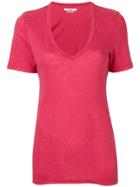 Isabel Marant Étoile V-neck T-shirt - Pink