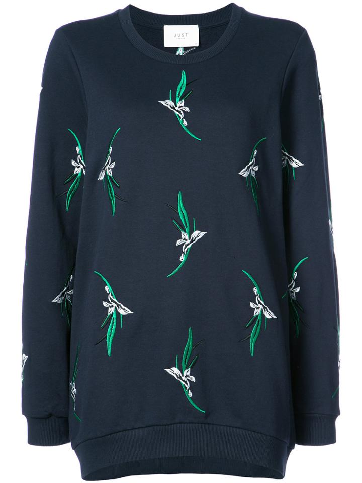 Just Female Saza Sweatshirt - Blue