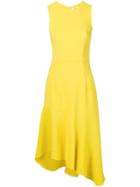 P.a.r.o.s.h. Sleeveless Asymmetric Dress - Yellow