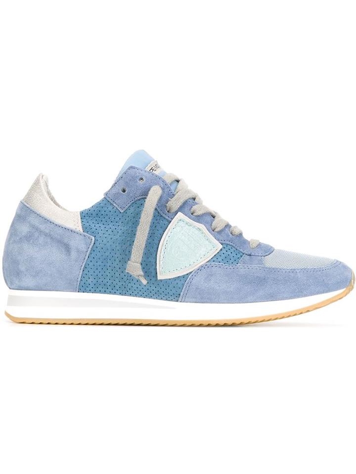 Philippe Model 'tropez' Perforated Low Top Sneakers