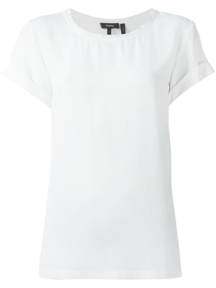 Theory Turn Up Cuff T-shirt