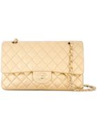 Chanel Vintage Double Flap Chain Shoulder Bag - Gold
