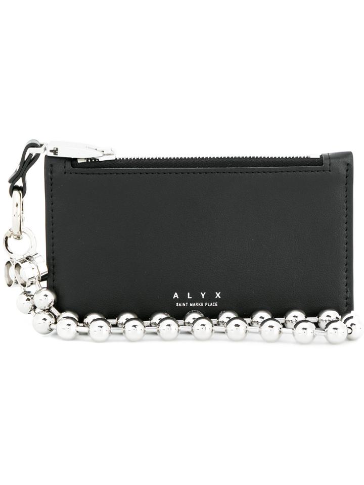 Alyx Ball Chain Wallet - Black