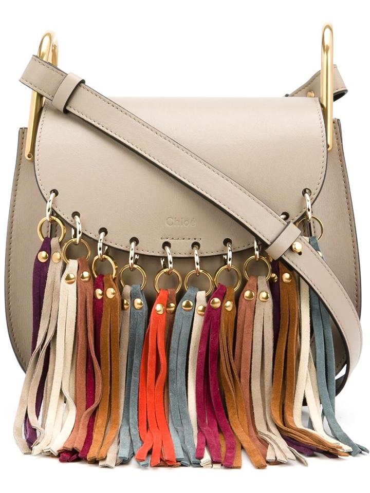 Chloé Fringed 'hudson' Shoulder Bag