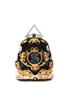 Sprayground Palace Of Sharks Diamond Backpack - Black