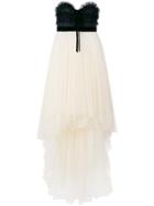 Philosophy Di Lorenzo Serafini Polka Dot Tulle Gown - Black