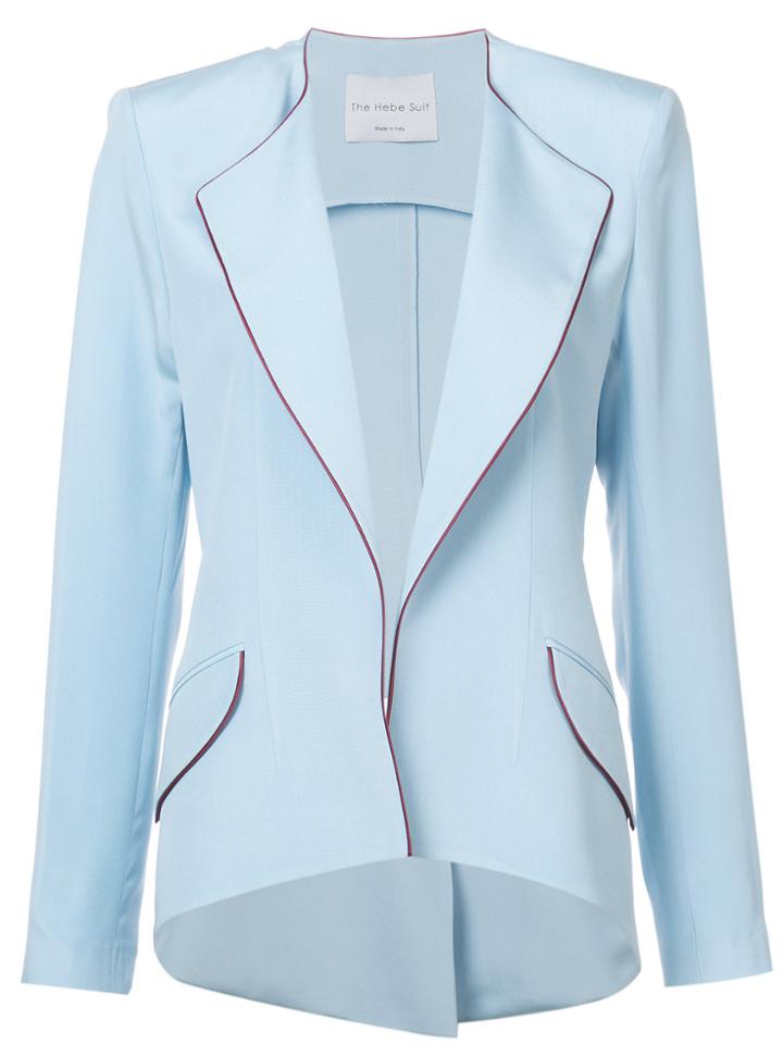 Hebe Studio Girlfriend Blazer - Blue