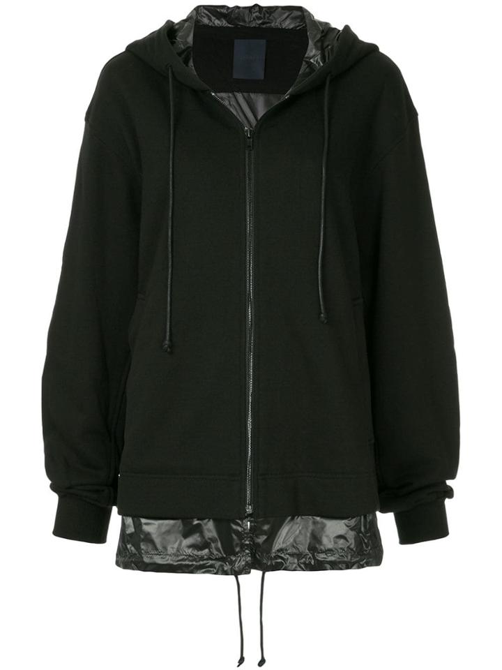 Juun.j Drawstring Hoodie - Black