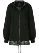 Juun.j Drawstring Hoodie - Black