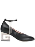 Gucci Logo Heel Pumps - Black