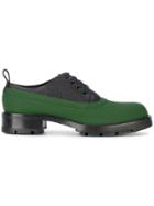 Marni Two-tone Derby Shoes - Green