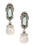 Camila Klein Medium Embellished Earrings - Metallic