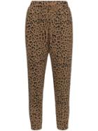 Nili Lotan Leopard-print Cropped Trousers - Multicolour