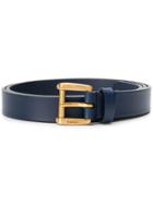 Gucci Logo Embossed Tang Buckle - Blue