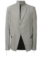 Cedric Jacquemyn Raw Collar Suitjacket