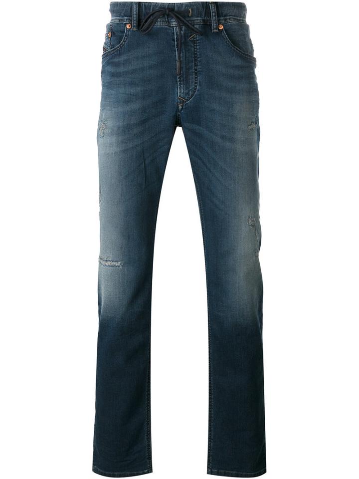 Diesel 'waykee' Jeans, Men's, Size: 30, Blue, Cotton/polyester/spandex/elastane