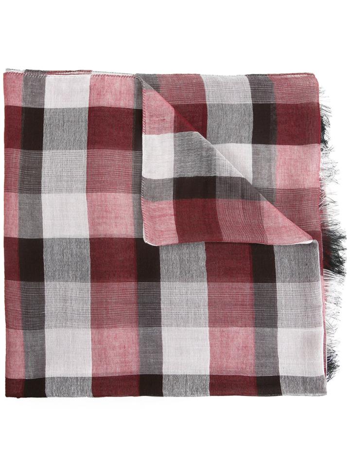 Cerruti 1881 Checked Scarf - Multicolour