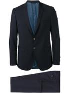 Tonello Evening Suit, Men's, Size: 48, Blue, Wool/mohair/cupro