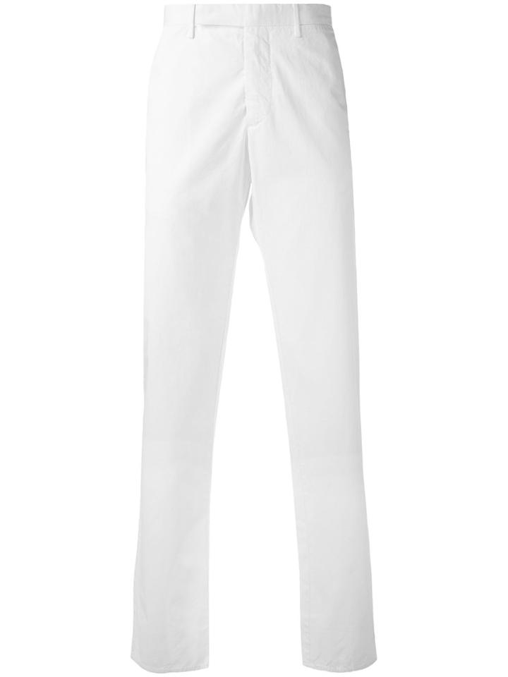Hardy Amies Classic Chinos - White
