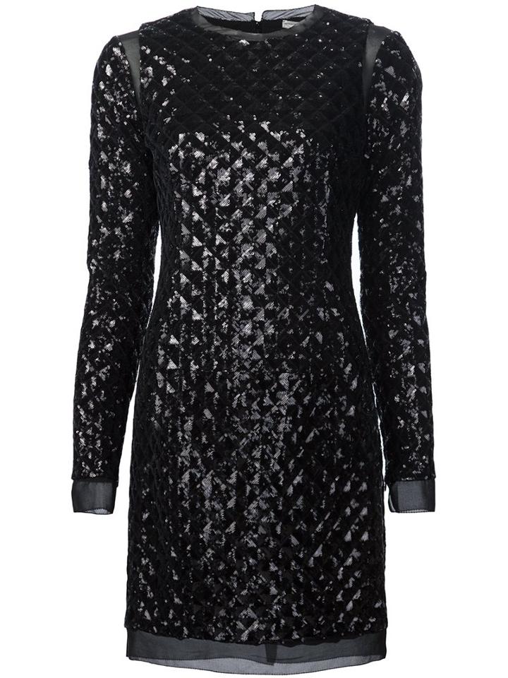 Emanuel Ungaro Fitted Sequin Dress