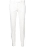 Incotex Low Waist Slim-fit Trousers - White