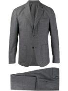 Eleventy Single-breasted Suit - Grey