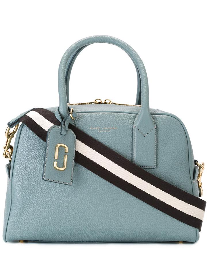 Marc Jacobs Medium Gotham Bauletto Tote, Women's, Blue, Leather