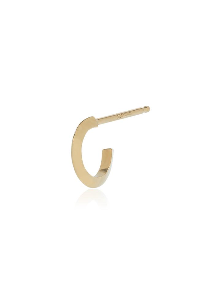 Lizzie Mandler Fine Jewelry 18k Gold Huggies Earring - Metallic