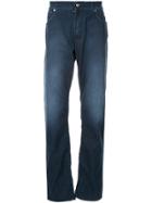 Corneliani High Waisted Jeans - Blue