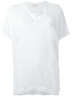 By Malene Birger - Wale T-shirt - Women - Linen/flax - Xs, Women's, White, Linen/flax