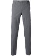 Pt01 - Casual Chinos - Men - Cotton/spandex/elastane - 56, Black, Cotton/spandex/elastane
