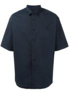Plac Shortsleeved Chest Pocket Shirt, Men's, Size: Small, Blue, Cotton/polyurethane