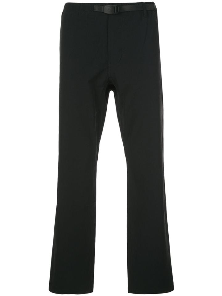 Gramicci Buckled Straight-leg Trousers - Black