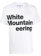 White Mountaineering Logo Jersey T-shirt