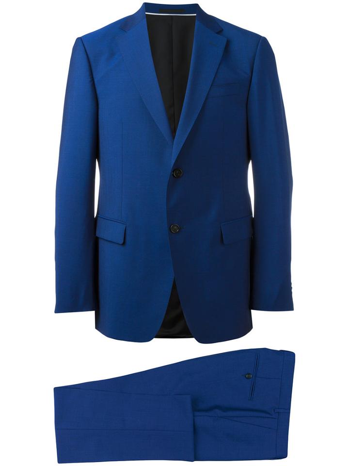 Z Zegna - Two Button Suit - Men - Cupro/mohair/wool - 58, Blue, Cupro/mohair/wool