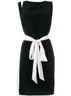 Gianluca Capannolo Waist-tied Fitted Dress - Black