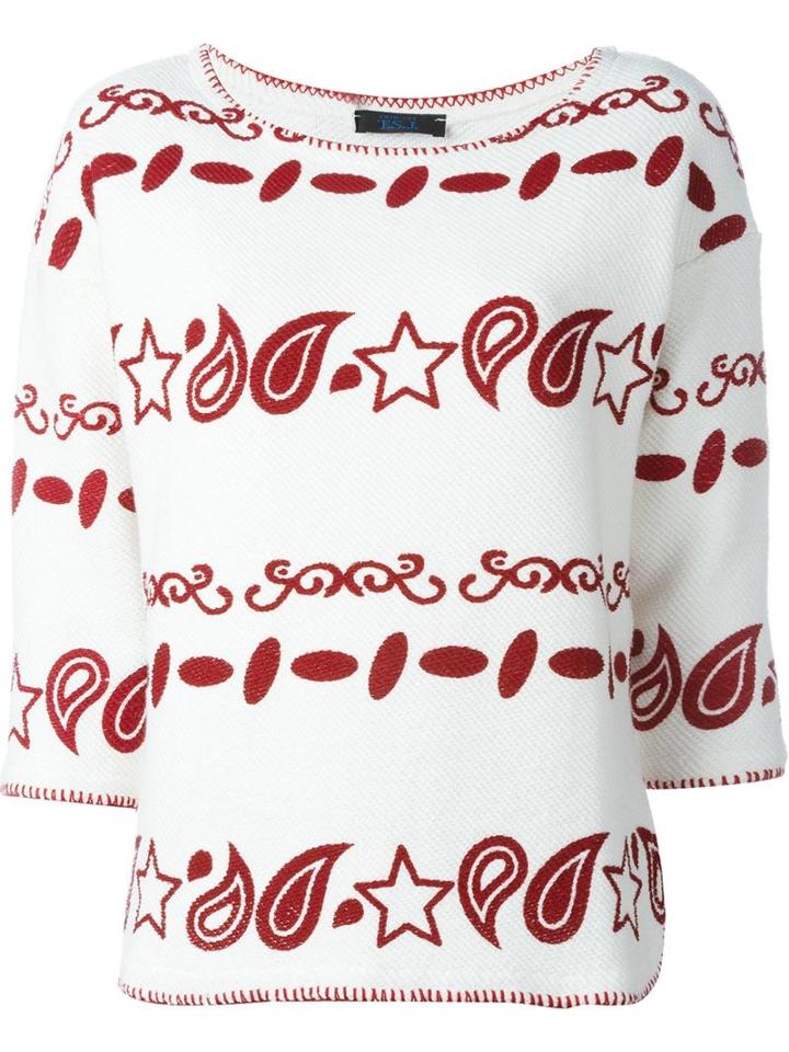 Twin-set Printed Jumper