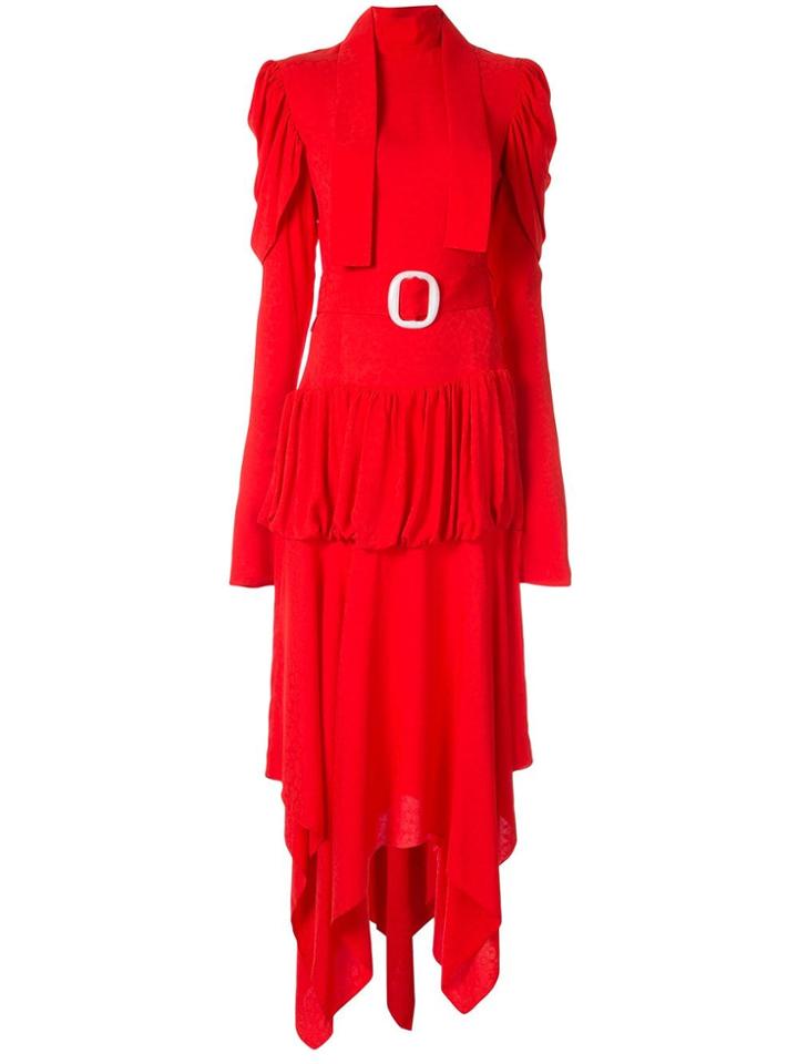 Matériel High Neck Dress - Orange