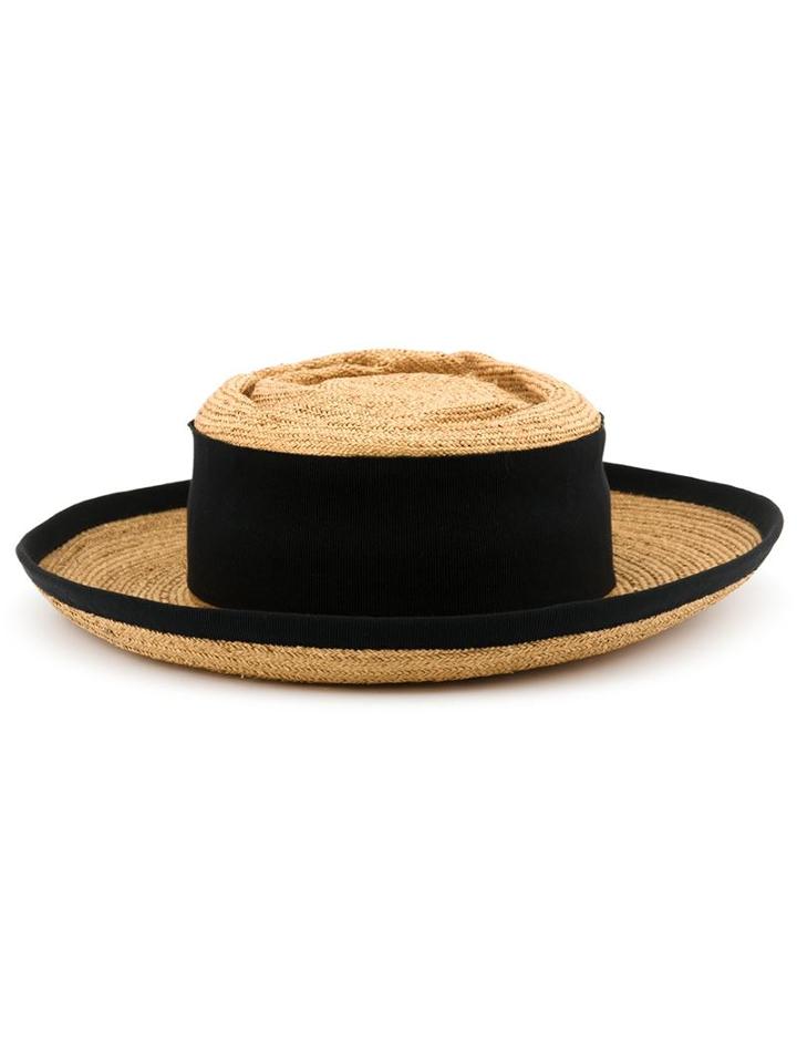Horisaki Design & Handel 'florentine' Straw Hat