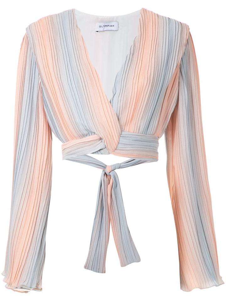 Olympiah Camelia Cropped Top - Multicolour