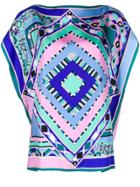 Emilio Pucci Printed Tunic - Blue