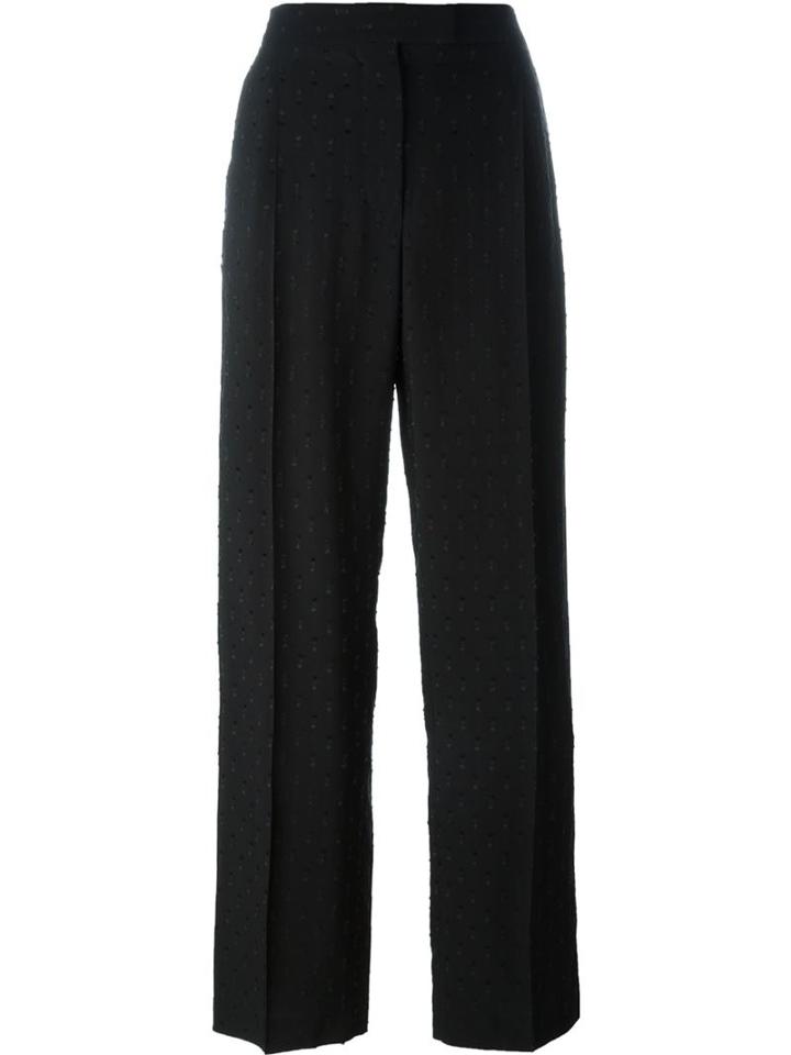 Alexander Mcqueen Fil Coupé Palazzo Pant