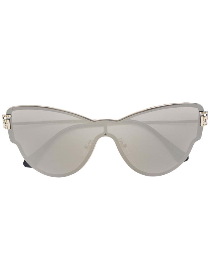 Versace Cat-eye Frame Sunglasses - Metallic