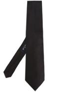 Etro Pointed Tip Tie - Black