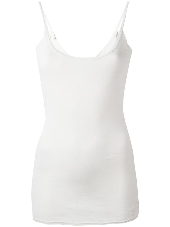 Kristensen Du Nord - Fitted Tank Top - Women - Cotton - 1, Nude/neutrals, Cotton