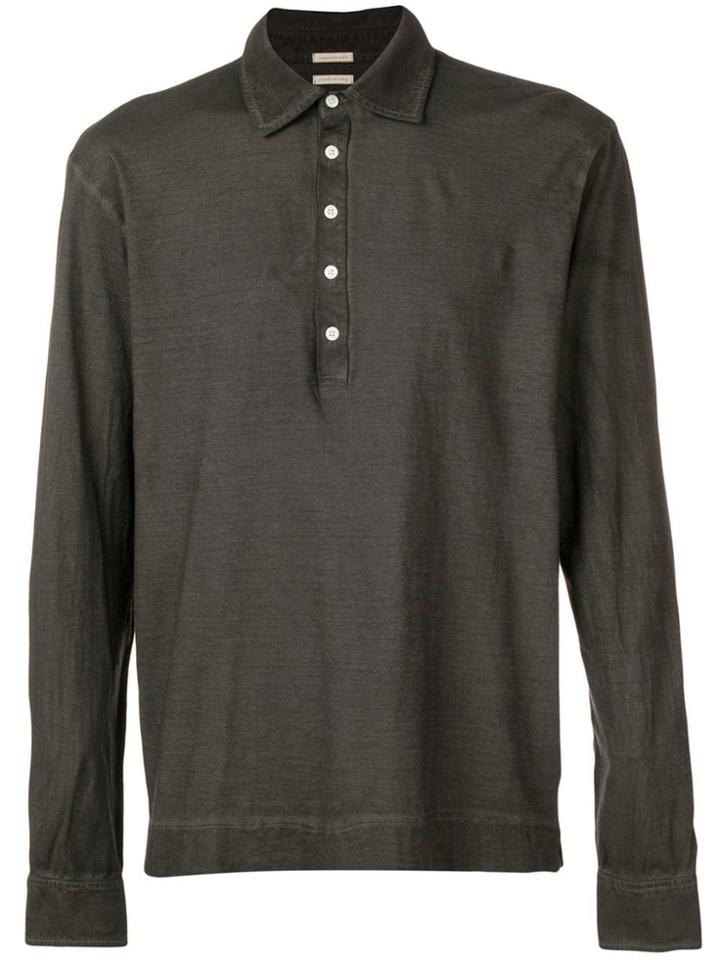 Massimo Alba Long-sleeve Polo Shirt - U908 Grey