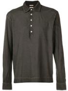 Massimo Alba Long-sleeve Polo Shirt - U908 Grey